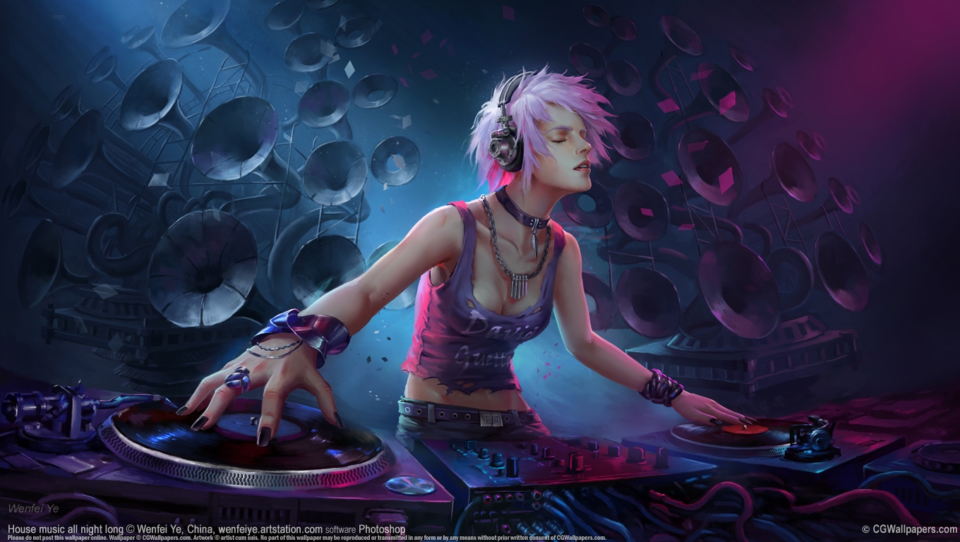 Wenfei Ye 1360x768 Hintergrundbild 01