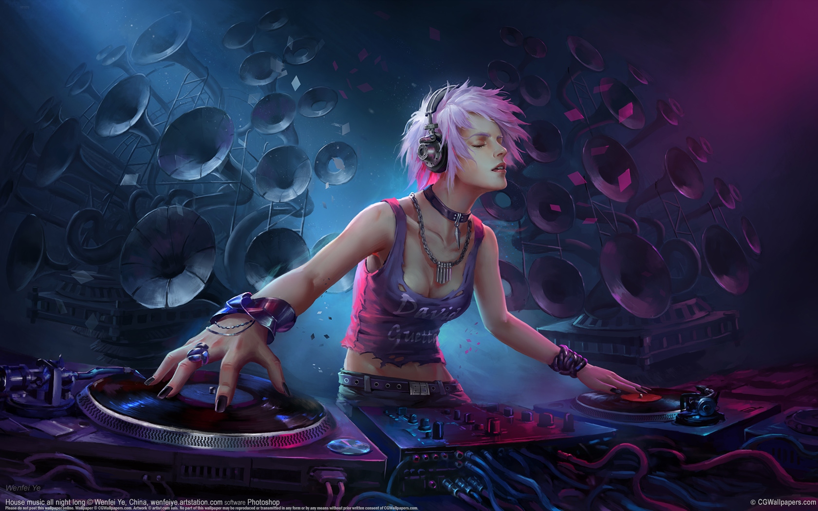 Wenfei Ye 1680x1050 Hintergrundbild 01